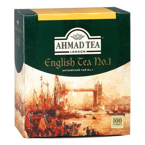 Чай черный Ahmad Tea english №1 100 пакетиков в Да