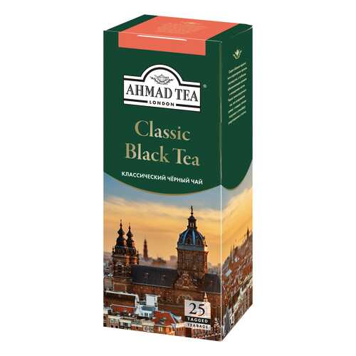 Чай черный Ahmad Tea классический 25 пакетиков в Да