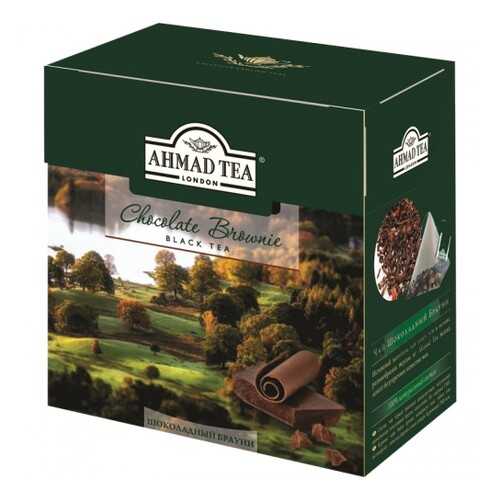 Чай черный Ahmad Tea шоколадный брауни 20 пакетиков в Да