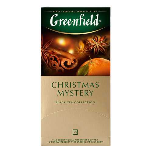 Чай черный Greenfield Christmas Mystery 25 пакетиков в Да