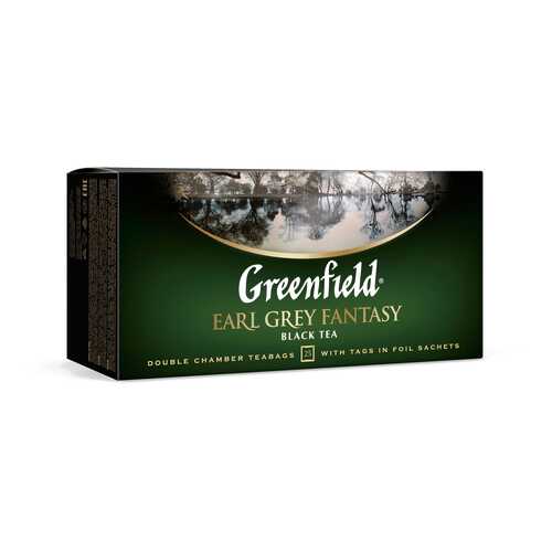 Чай черный Greenfield Earl Grey Fantasy 25 пакетиков в Да