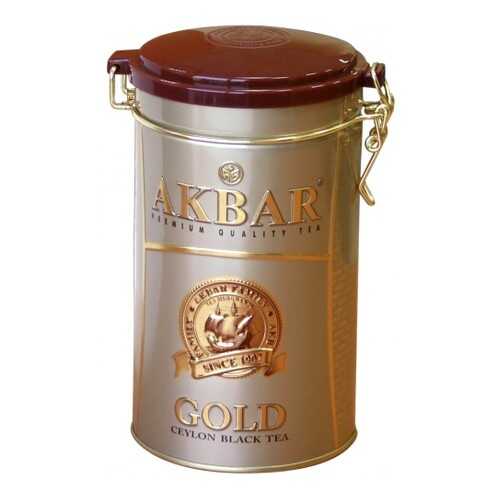 Чай черный листовой Akbar gold 225 г в Да