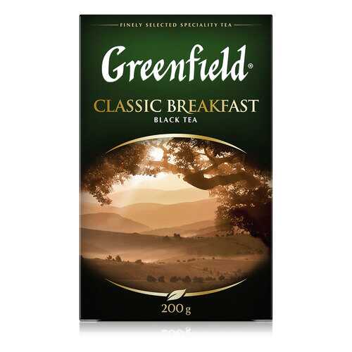 Чай черный листовой Greenfield Classic Breakfast 200 г в Да