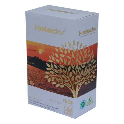 Чай черный листовой Heladiv FBOP 100 г в Да