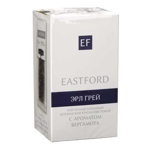 Чай Eastford Эрл грей, черный листовой ароматизированный, 12 пакетиков в Да