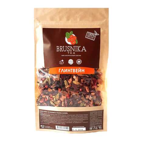 Чай фруктовый со специями Brusnika tea глинтвейн в Да