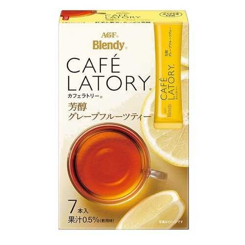 Чай растворимый AGF Cafe Latory Бленди лимонный в стиках 7*6.5 г в Да