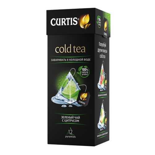 Чай Tea.ru Curtis Cold Tea. Зеленый чай с цитрусом, чёрный с добавками, 12 пирамидок в Да