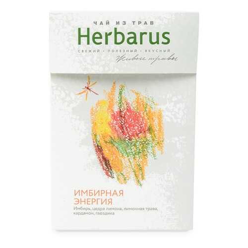 Чай травяной Herbarus имбирная энергия 50 г в Да