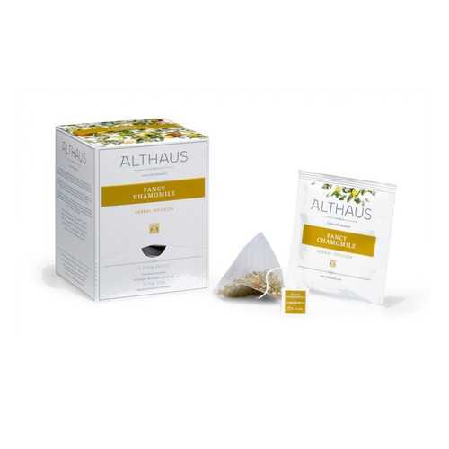 Чай травяной в пирамидках Althaus Fancy Chamomile Благородная Ромашка 15*2.25 г в Да
