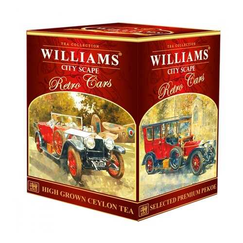 Чай Williams City Scape черный 150 г в Да