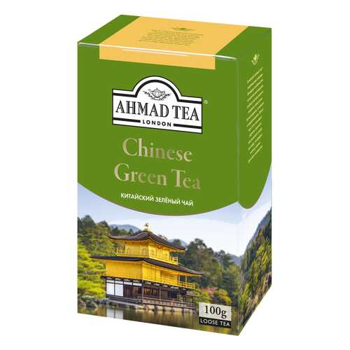 Чай зеленый Ahmad Tea китайский 100 г в Да