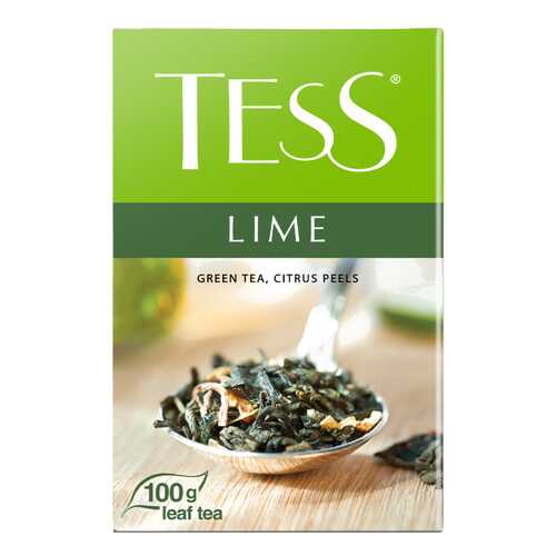 Чай зеленый листовой Tess Lime 100 г в Да