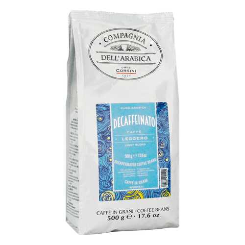 Кофе Compagnia Dell`Arabica Decaffeinato в зернах 500 г в Да