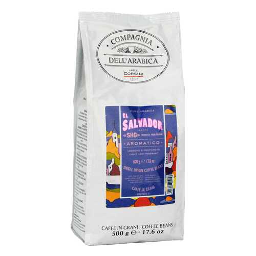 Кофе Compagnia Dell`Arabica El Salvador SHG в зернах 500 г в Да