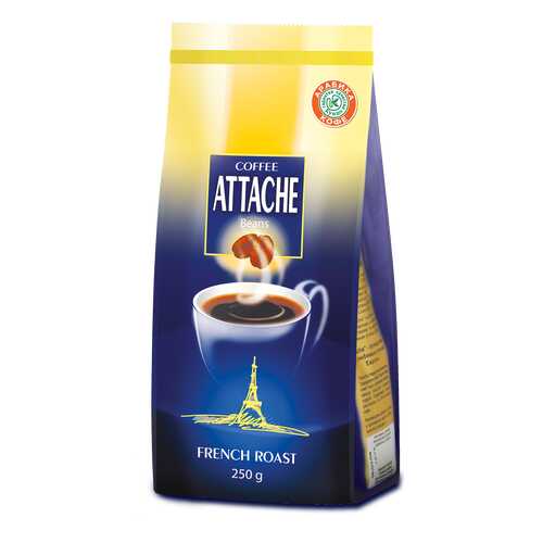 Кофе Куппо Атташе французской обжарки зерно 250 г в Да