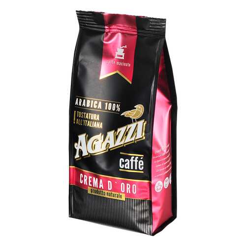 Кофе молотый Agazzi crema d`oro для турки 200 г в Да
