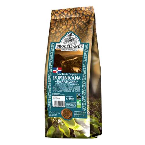 Кофе молотый Broceliande Dominicana 250 г в Да