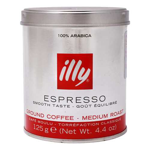 Кофе молотый ILLY caffe espresso 125 г в Да