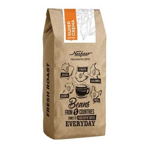 Кофе Nechaev Super Crema в зернах свежей обжарки 500 г в Да
