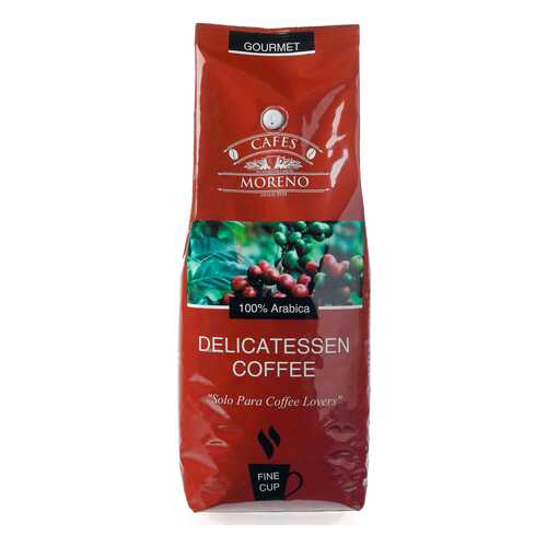 Кофе Plaza Del Castillo Cafes Moreno Delicatessen Coffee, в зернах, 1 кг в Да