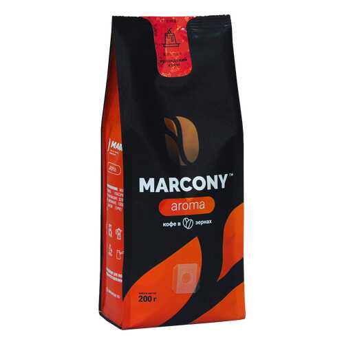 Кофе в зернах Marcony Aroma Ирландский крем 200г в Да