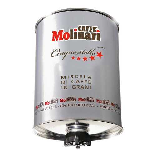 Кофе в зернах Molinari cinque stelle 3000 г в Да