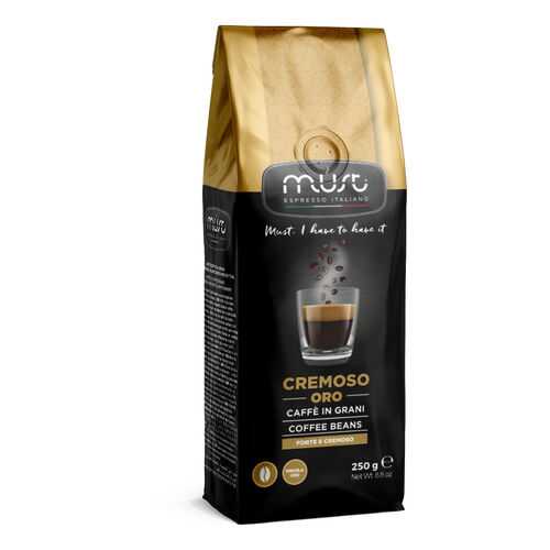 Кофе в зернах Must cremoso oro 250 г в Да