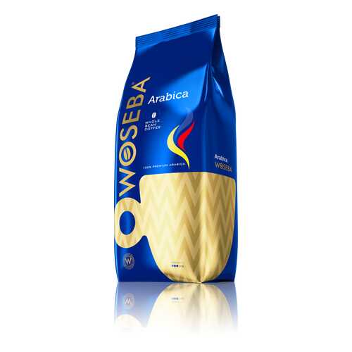 Кофе Woseba arabica натуральный жареный в зернах 1 кг в Да