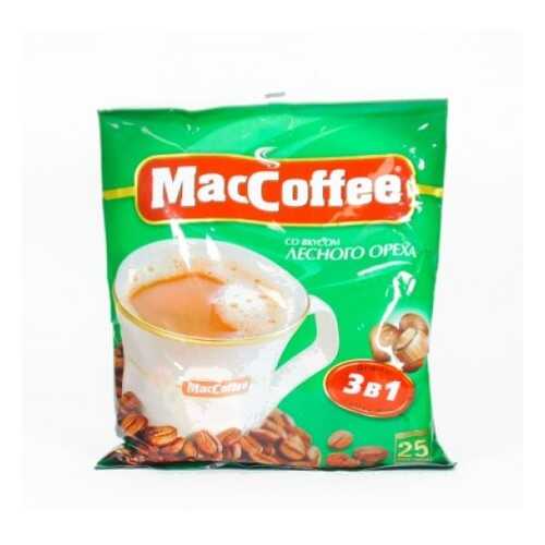 Кофейный напиток растворимый MacCoffee лесной орех 3в1 1.25 г 10 штук в Да