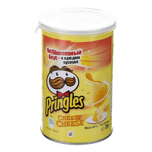 Чипсы картофельные Pringles со вкусом сыра 70 г в Да