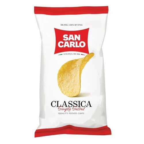 Чипсы San Carlo Piu Gusto Классика 180г в Да