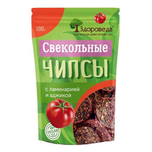 Чипсы свекольные Здороведа с ламинарией и аджикой 100 г в Да