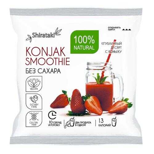 Десерт без сахара Konjak Smoothie клубничный 20 шт по 15 г в Да