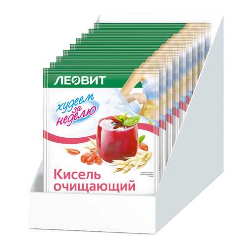 Худеем за неделю. Кисель Очищающий. Пакет 20 г в Да