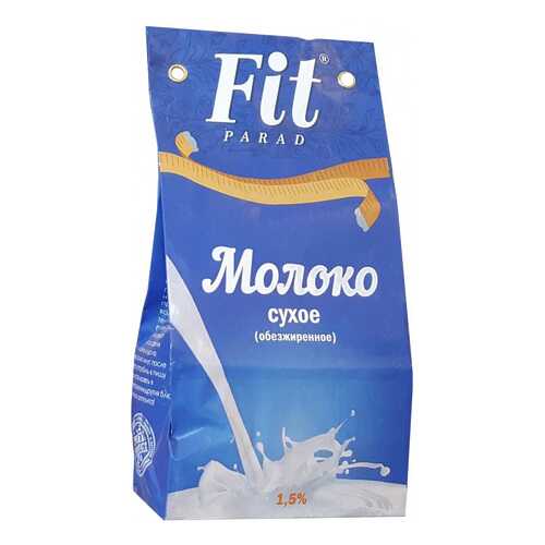 Молоко сухое Fit Parad обезжиренное 1 5% пакет в Да