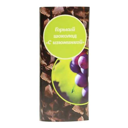 Шоколад Vegan-food горький с изюминкой 50 г в Да