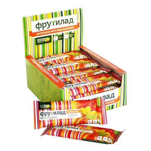 Батончик Фруктовая Энергия только фрукты фрутилад в Да