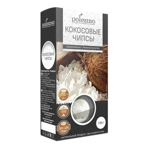 Кокосовые чипсы Polezzno 100 г в Да