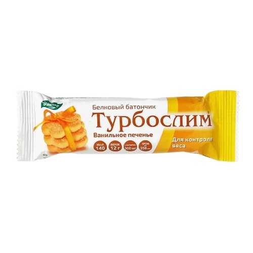 Турбослим Эвалар батончик ванильное печенье белковый 50 г в Да