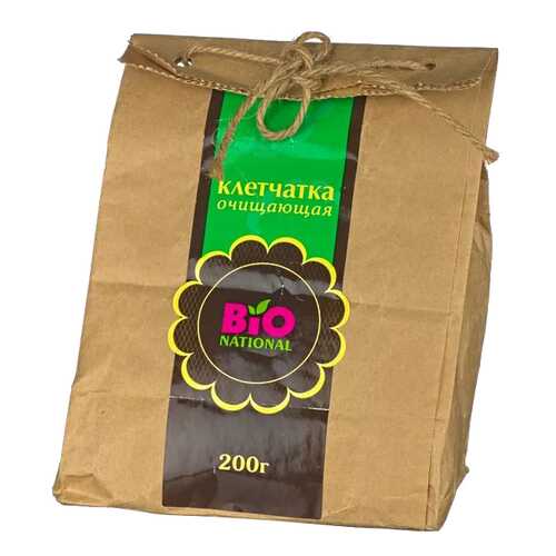 Клетчатка Bio National очищающая в эко-упаковке 200 г в Да