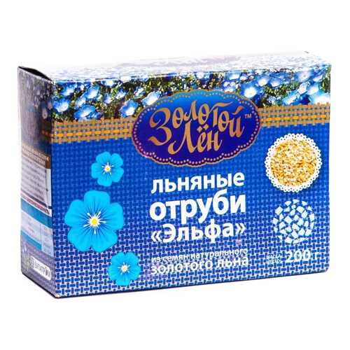 Отруби Золотой лен льняные 200 г в Да