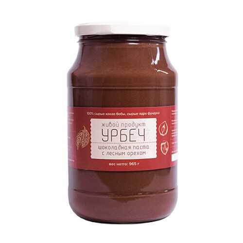 Урбеч с фундуком шоколадный Живой продукт 965 г в Да