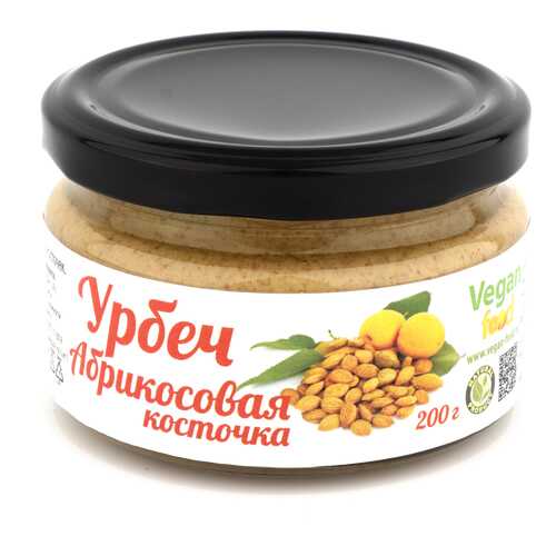 Урбеч Vegan-food из ядер абрикосовых косточек 200 г в Да