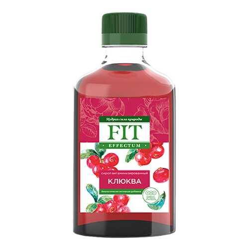 Сироп Fit Parad клюква 250 мл в Да