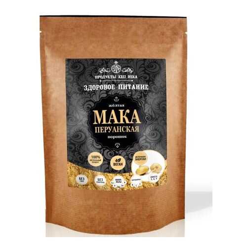 Мака перуанская желтая Продукты XXII века порошок 400 г в Да
