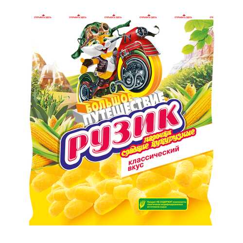 Палочки кукурузные Рузик сладкие 10 упаковок 90 г в Да