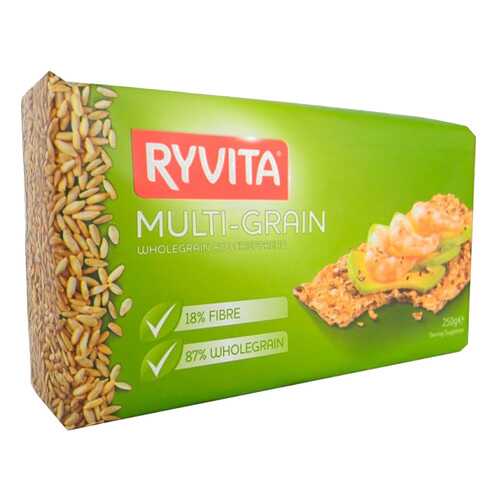 Хлебцы Ryvita Многозерновые из цельного зерна multi-grain 12 штук в Да