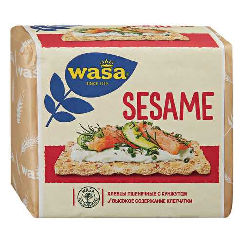 Хлебцы Wasa Sesame пшеничные с кунжутом 200 г в Да