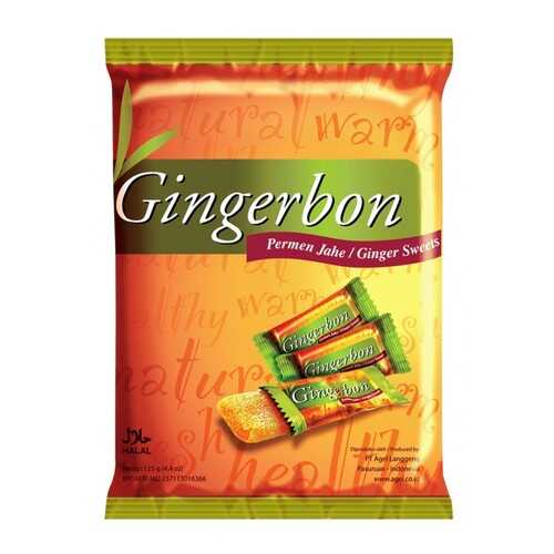 Конфеты имбирные Gingerbon Original жевательные 125 г в Да